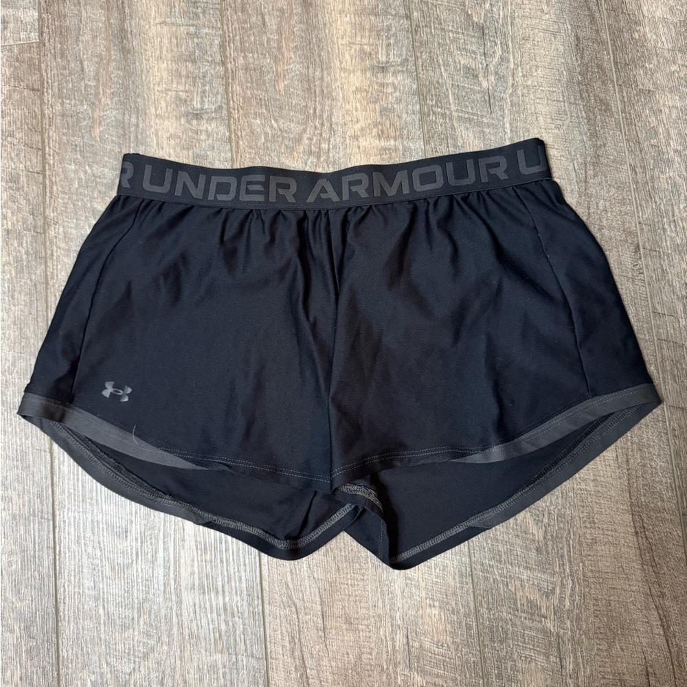 Under Armour Women's Dark Gray Athletic Shorts